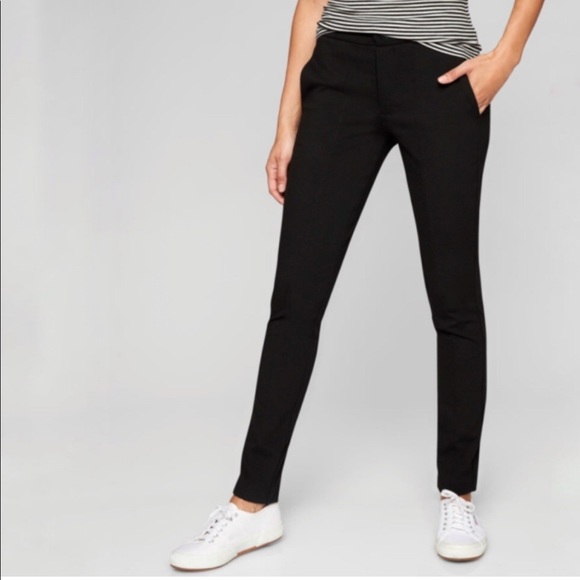 Athleta Pants - Athleta Avenue Black Ponte Skinny Pants Sz 2